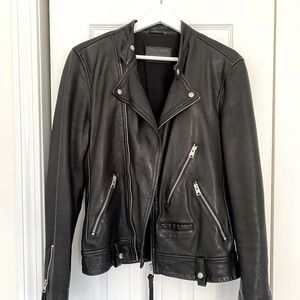 Gorgeous All Saints Leather Jacket - Men’s XS